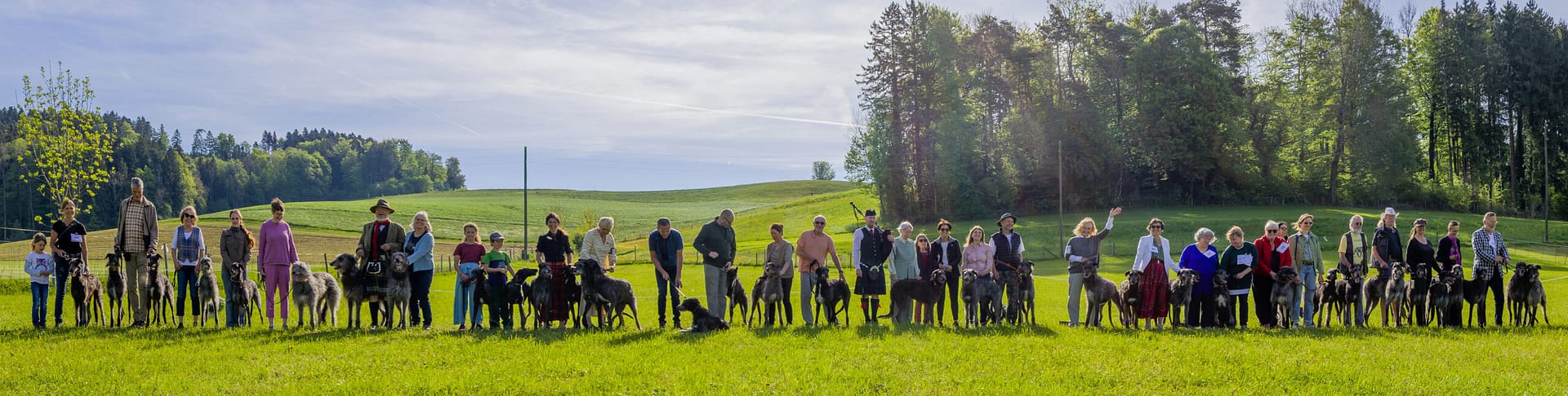 40 Jahre Deerhound-Club der Schweiz – Teilnehmer
